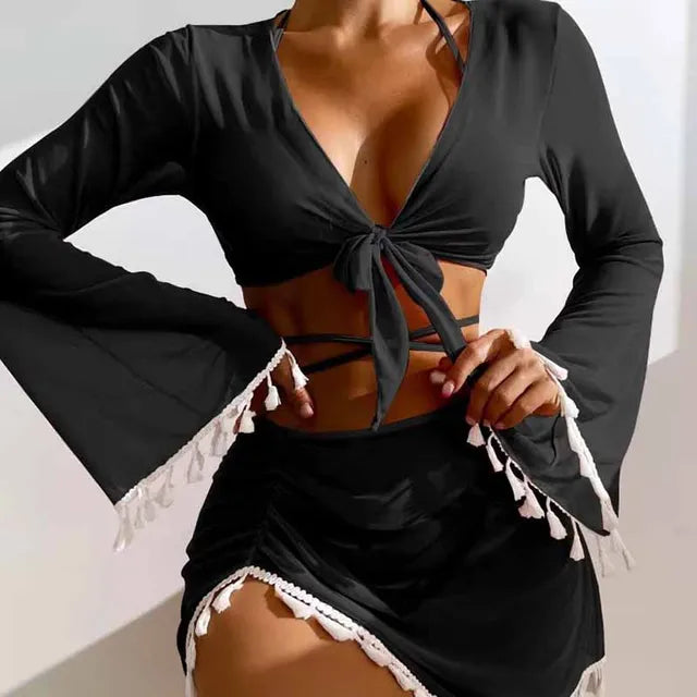 Farrah - Stilvolles Bikini-Set mit Quasten