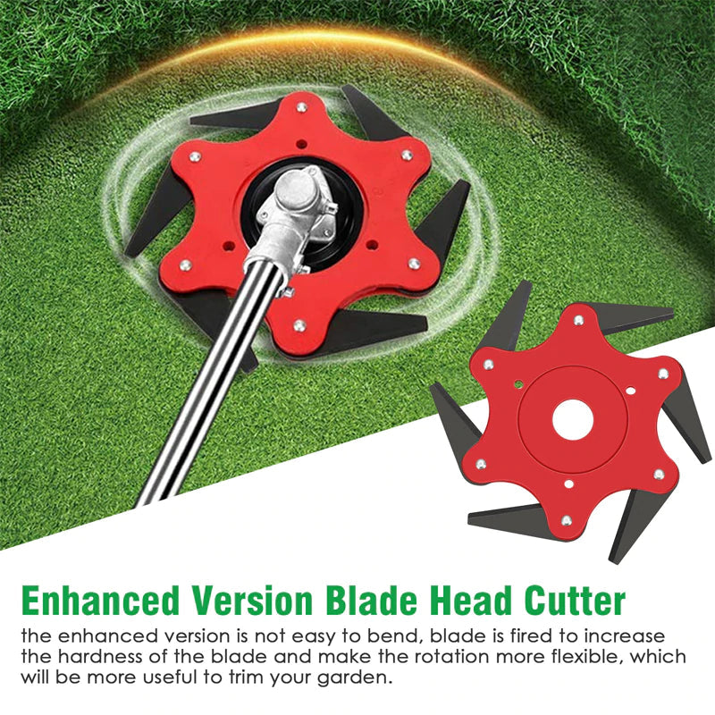 Trimmer Pro | Vielseitiger Trimmerkopf mit 6 Klingen