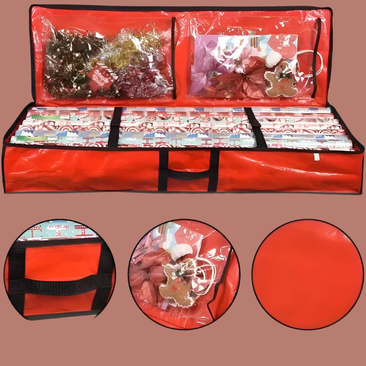 WrapKeeper | Platzsparender Geschenkpapier-Organizer