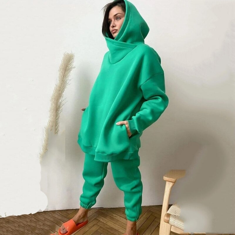 Delphiner | Damen Zweiteiliges set mit Kapuze