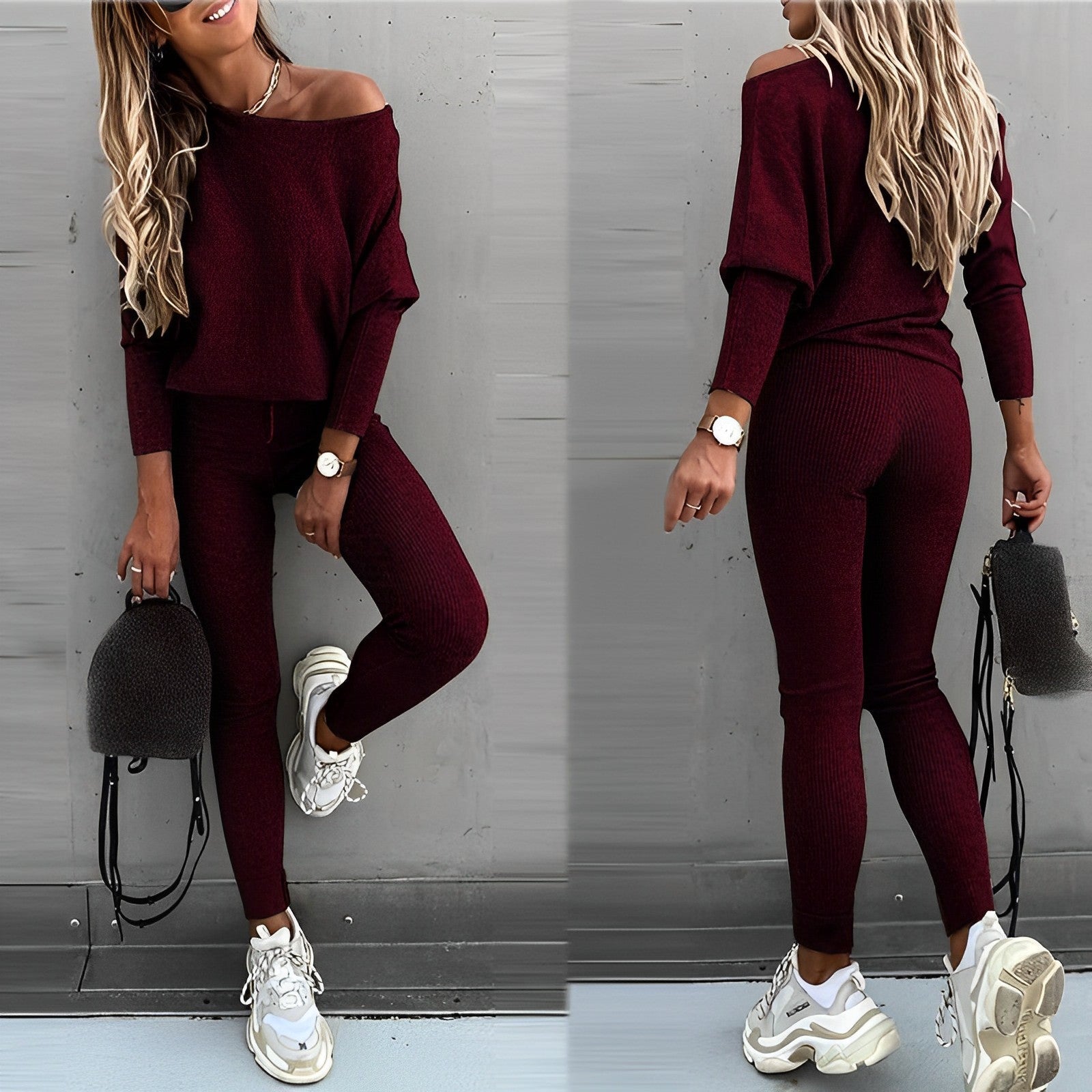 Claudia Bequemes Jogginganzug-Set
