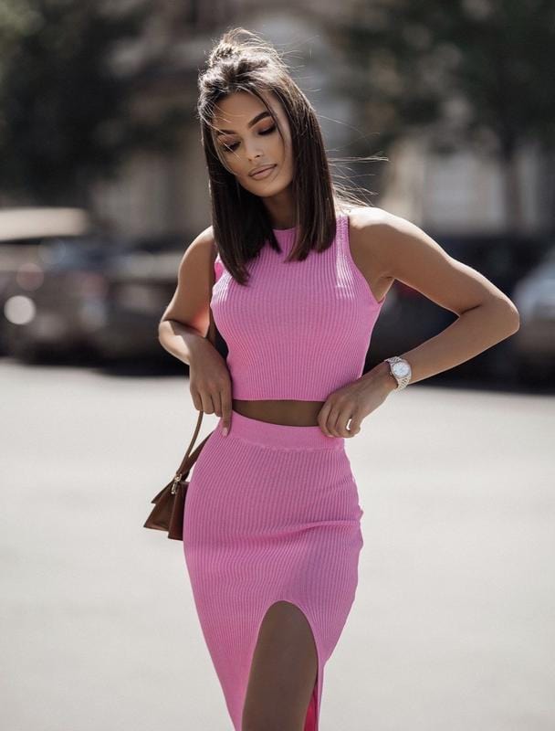 Thea - Zweiteiliger Mesh Look für Damen