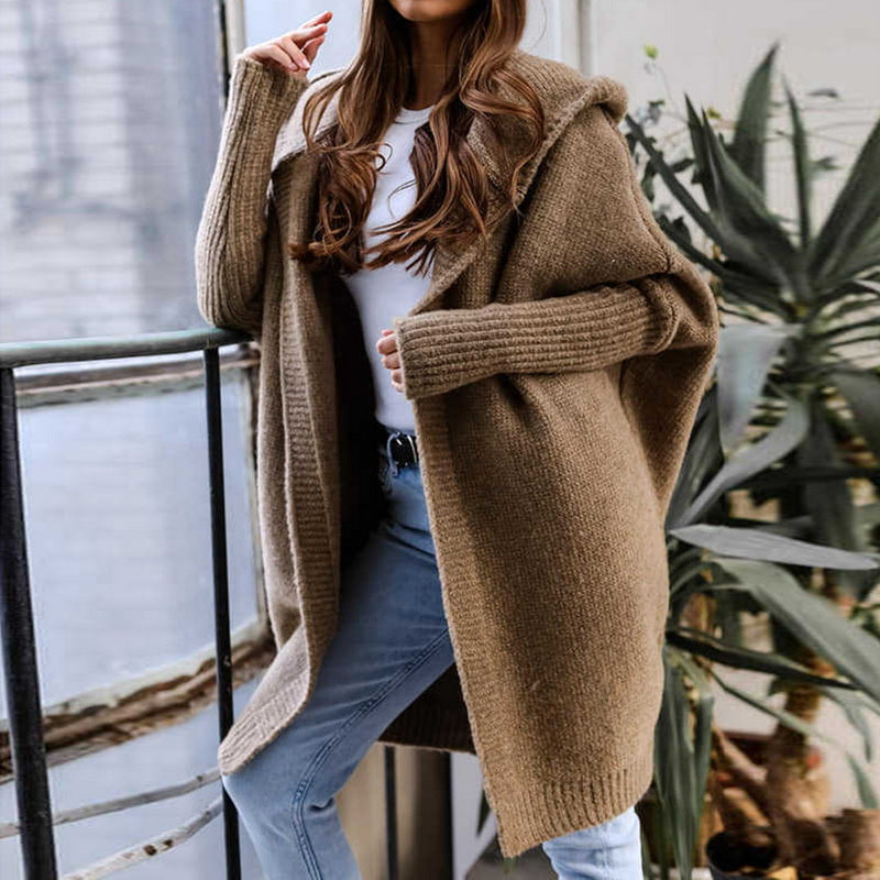 Zalana comfy cardigan | Bequeme warme Strickjacke in Übergröße für den Herbst
