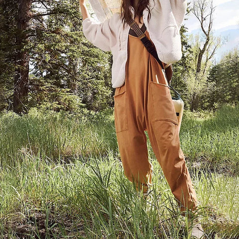 Loungewear Damen-Set - Weites Tank-Top und bequeme Hose - Perfekt für Zuhause und die Freizeit