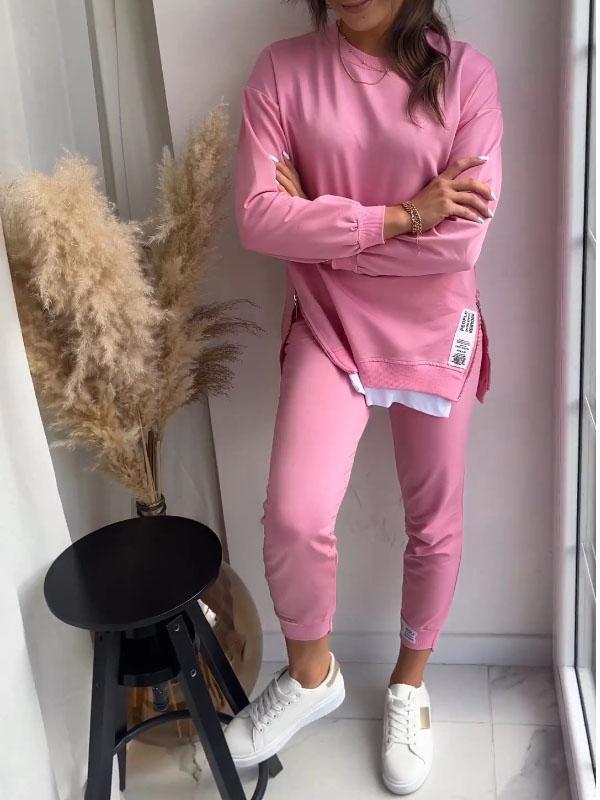 Faye - Bequemes Top- und Hosen-Set
