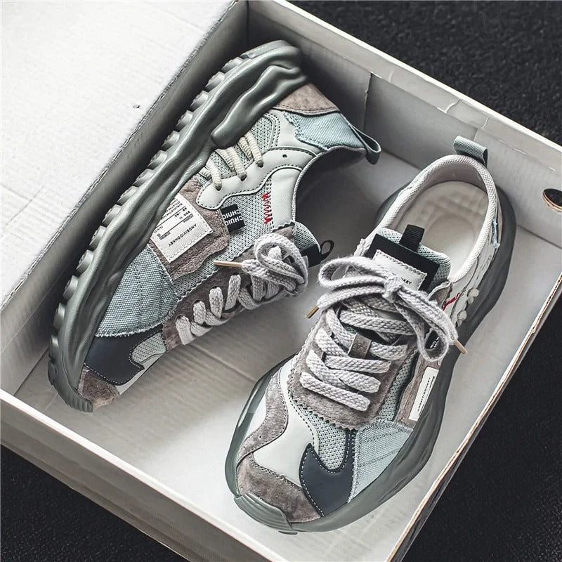 Zeno | Stylish Moderne Herrenschuhe mit Schnürsenkeln