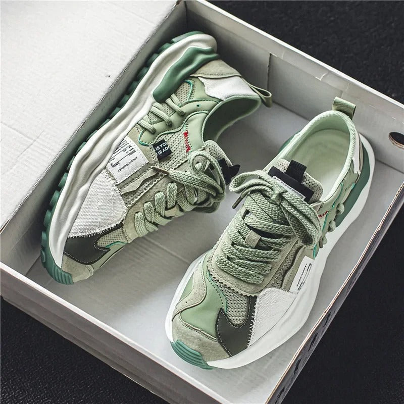 Zeno | Stylish Moderne Herrenschuhe mit Schnürsenkeln