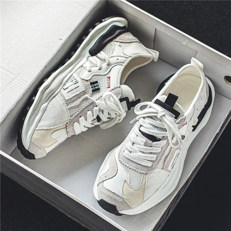 Zeno | Stylish Moderne Herrenschuhe mit Schnürsenkeln