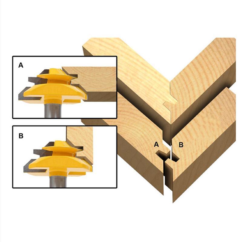 WoodCarver | 45° Gehrungsfräser für perfekte Holzverbindungen