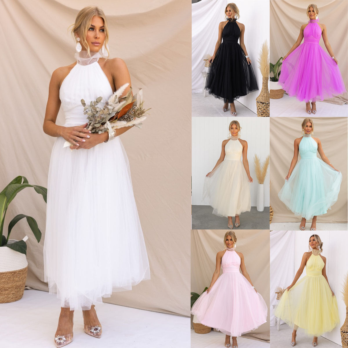 Kinsley | Elegantes Frühling-Sommer-Kleid
