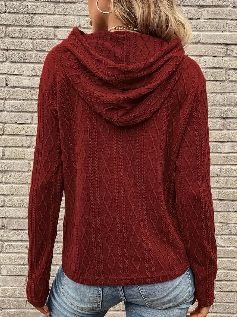 Veronica - Kapuzenpullover mit Kordelzug