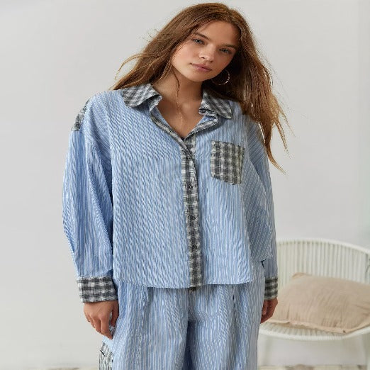 Olinia | Kuscheliges & lockeres Pyjama-Set für erholsame Nächte