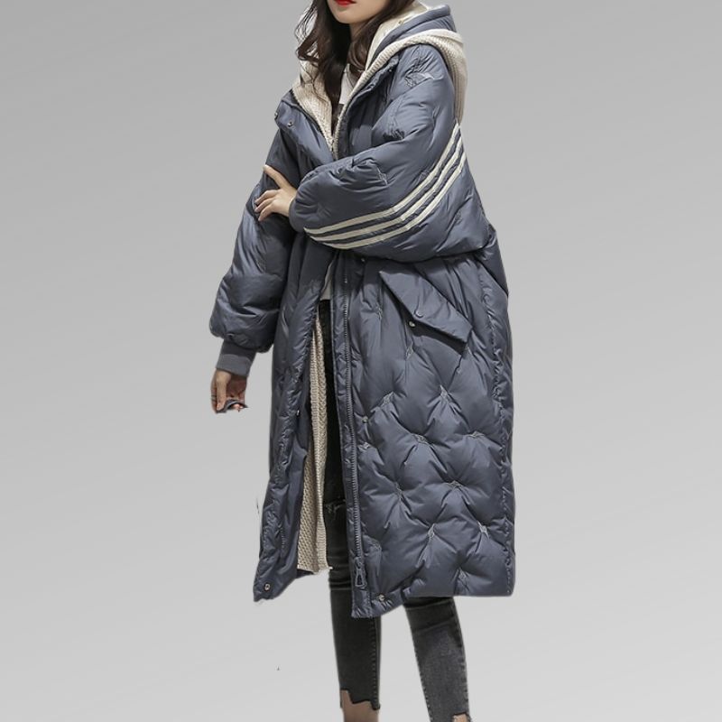 Voss Copenhagen Parka | Lange oversized Puffer-Winterparka für Damen