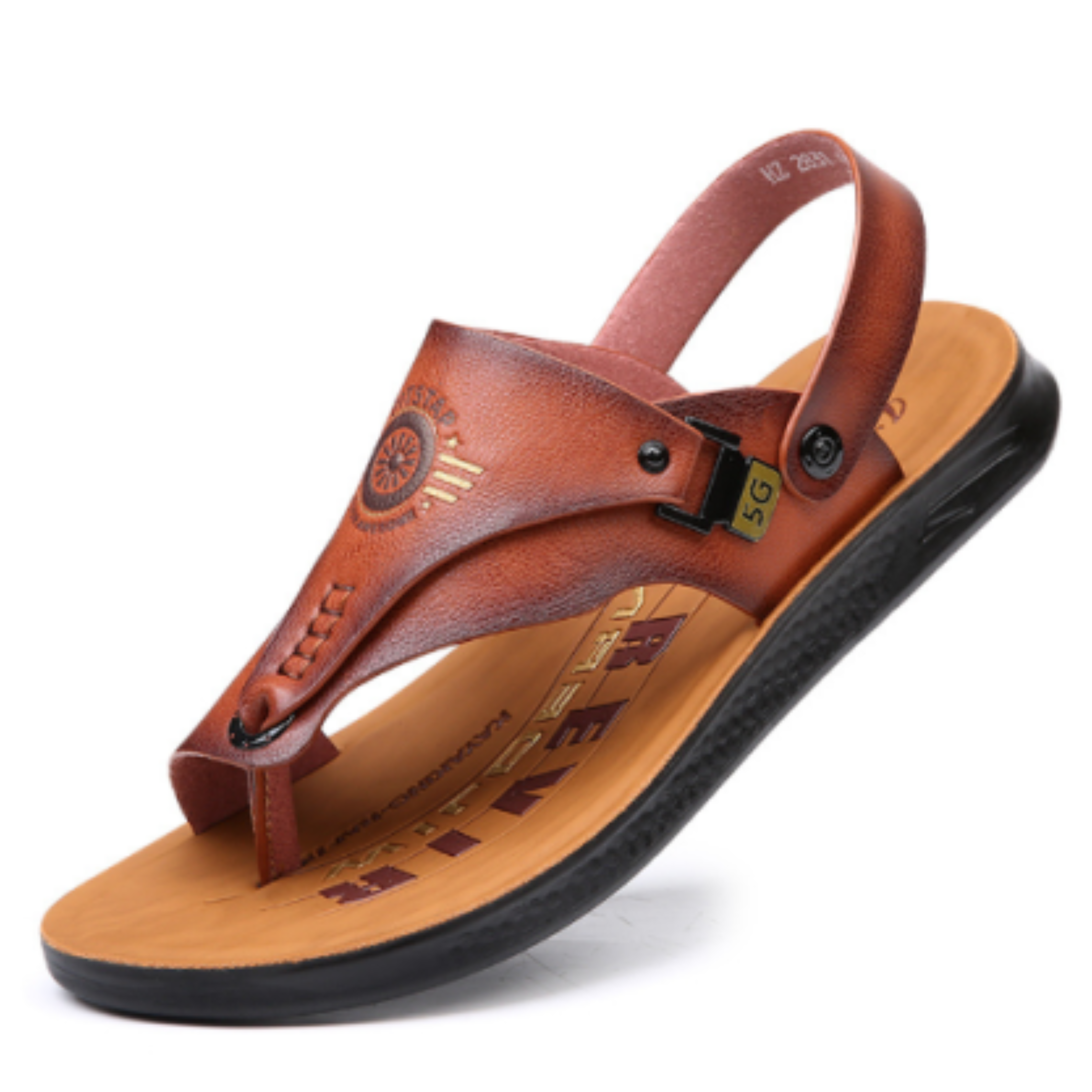 Devin | Bequeme Herren-Schnallensandalen