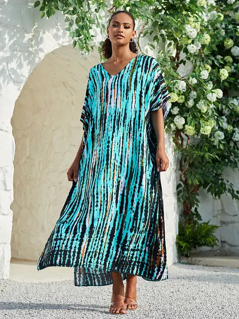 Vellma | Strandkleid mit Bohemia-Print für Damen