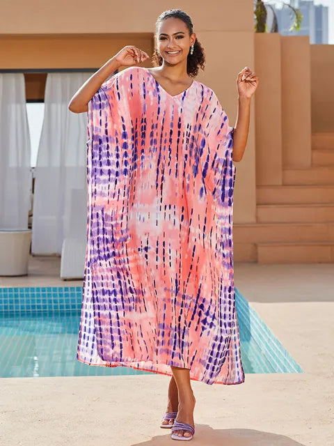 Vellma | Strandkleid mit Bohemia-Print für Damen