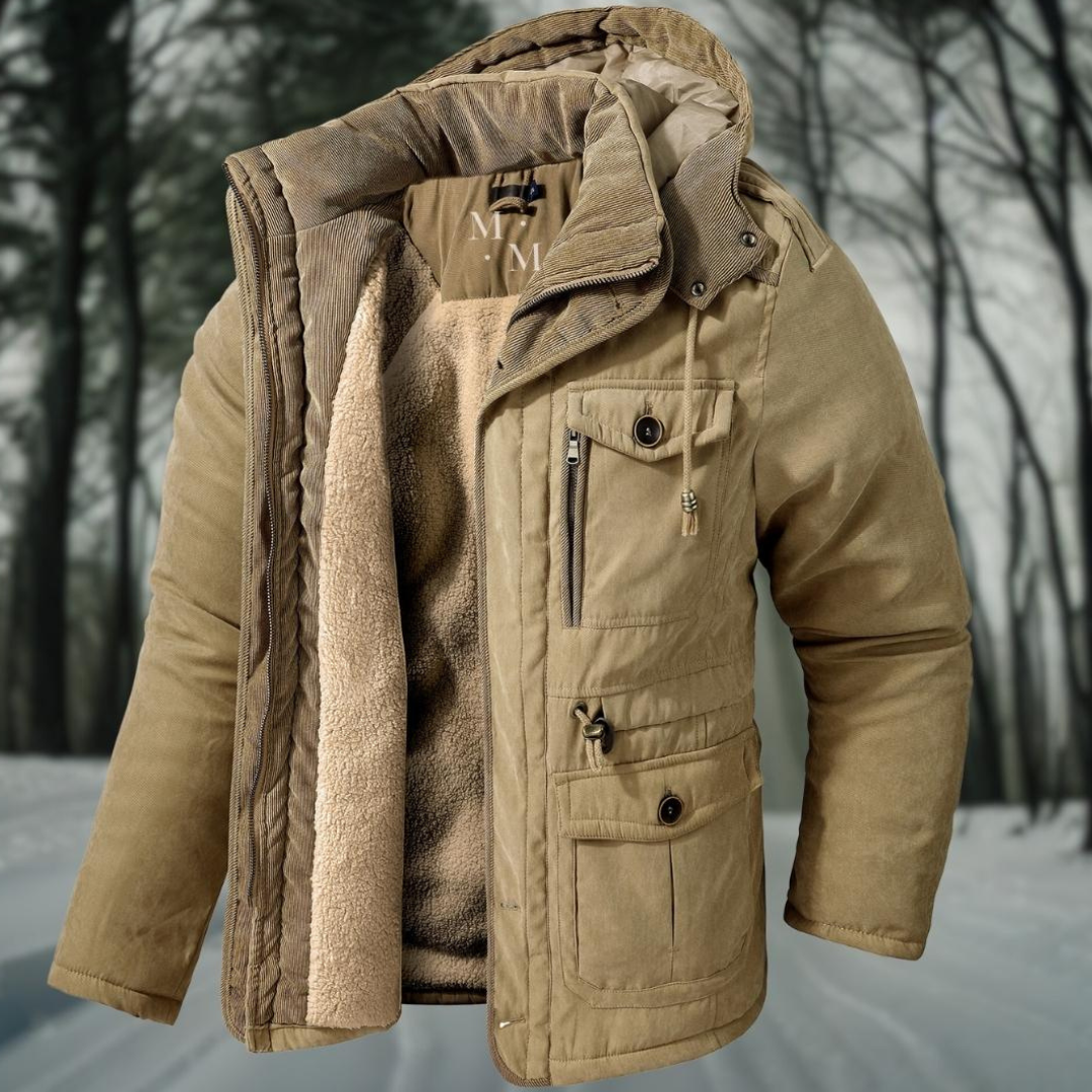 Albano | Herren Winter Bomber Jacke | Warme