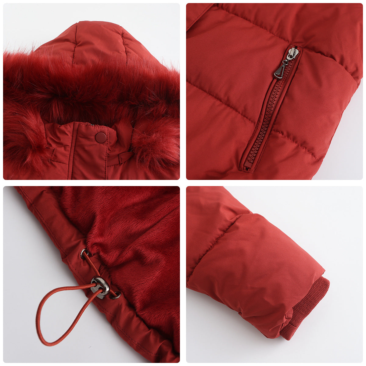 Walentina - Winterjacke Mit Abnehmbarer Kapuze
