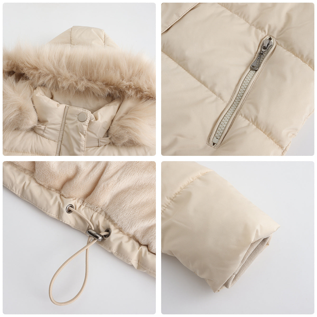 Walentina - Winterjacke Mit Abnehmbarer Kapuze