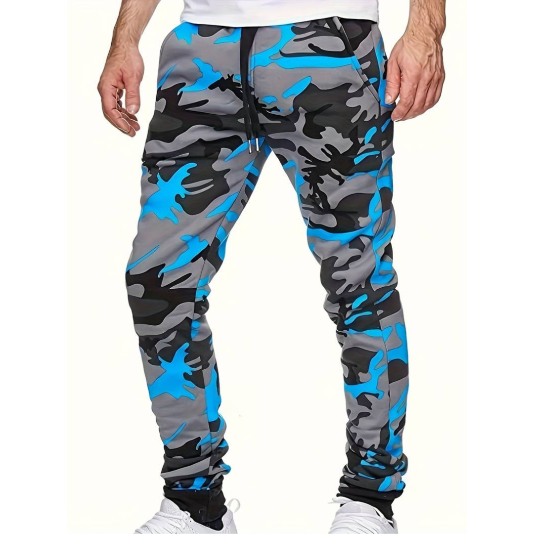 Marcio | Herren Taschen Jogging Hose | Camouflage