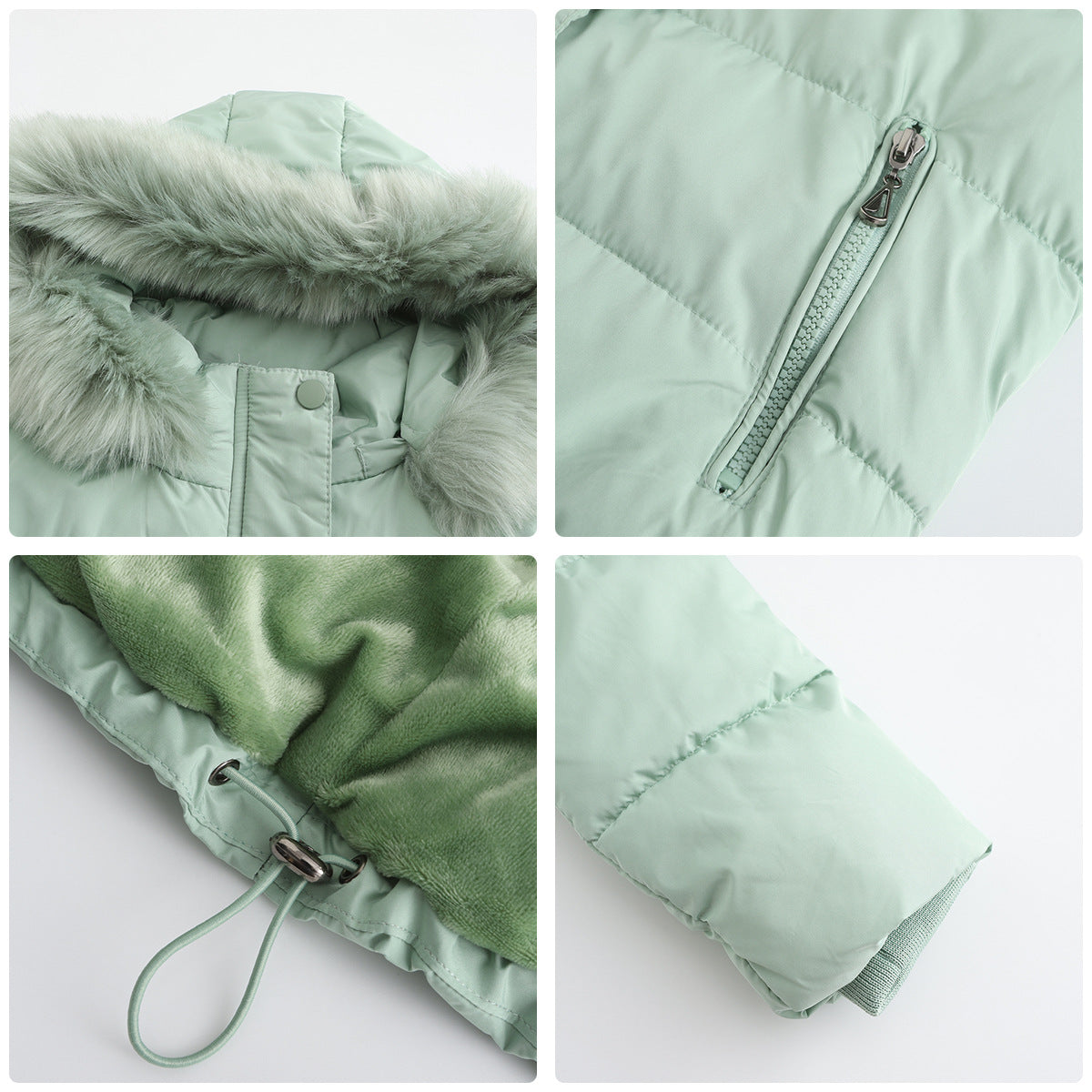 Walentina - Winterjacke Mit Abnehmbarer Kapuze