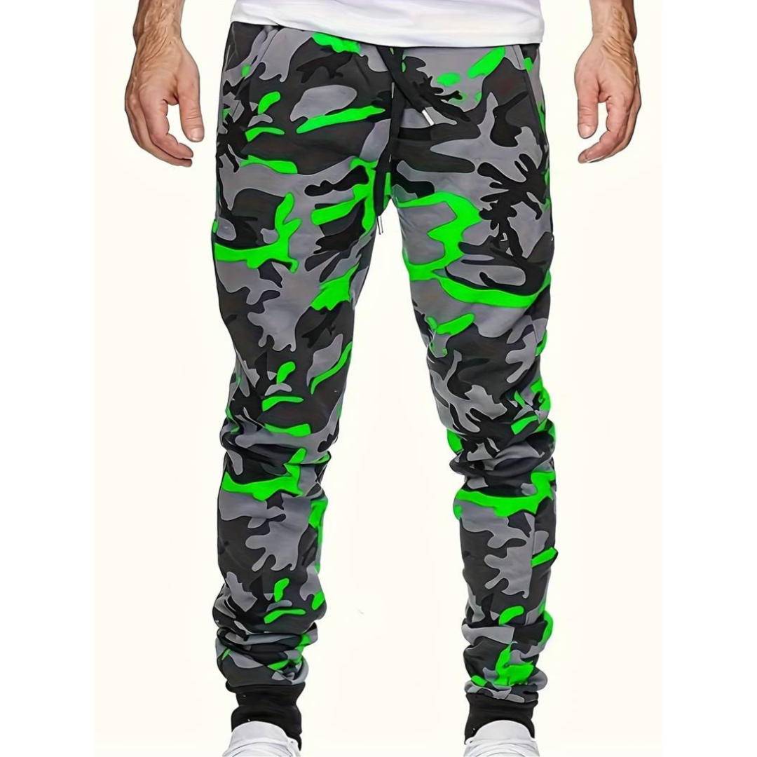 Marcio | Herren Taschen Jogging Hose | Camouflage