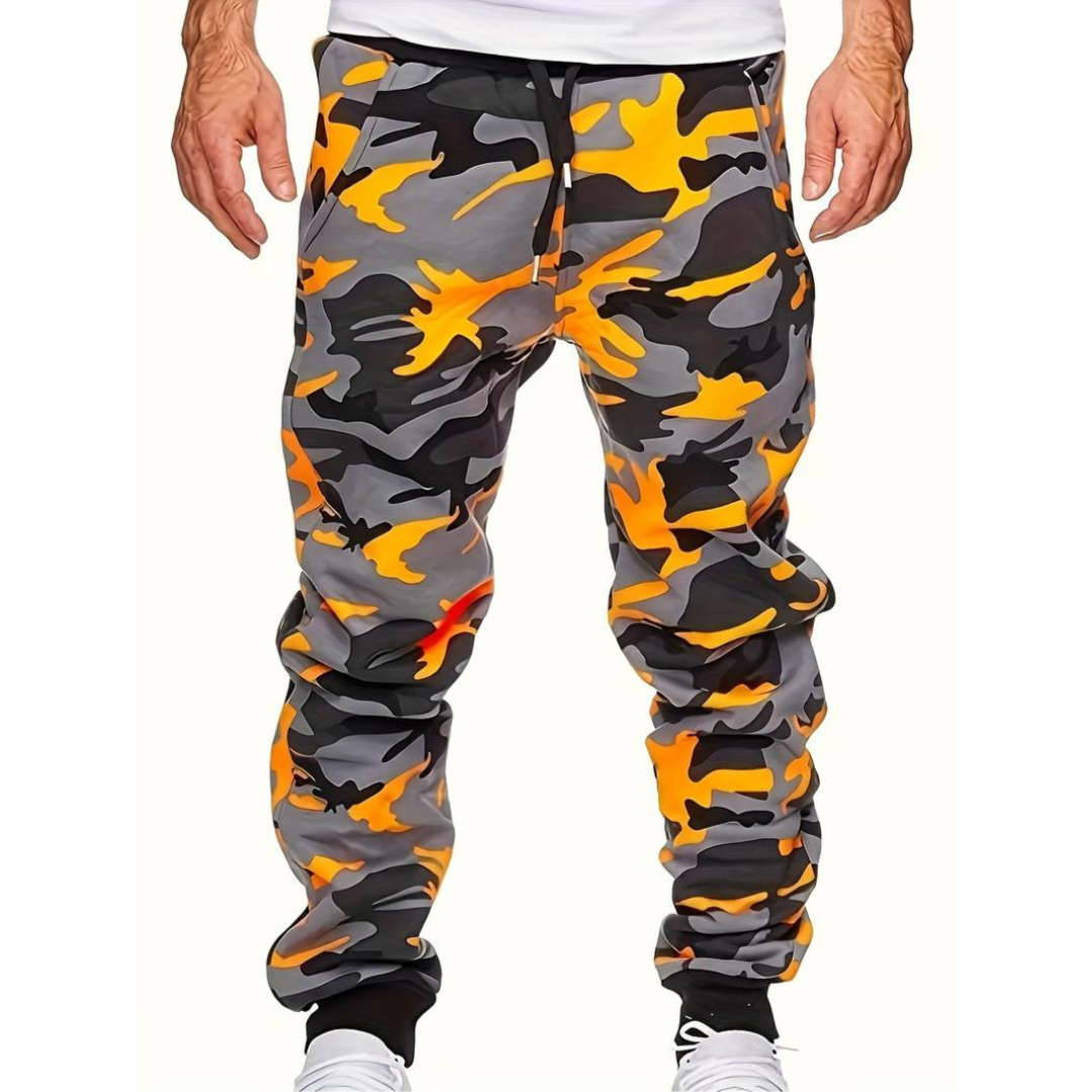 Marcio | Herren Taschen Jogging Hose | Camouflage