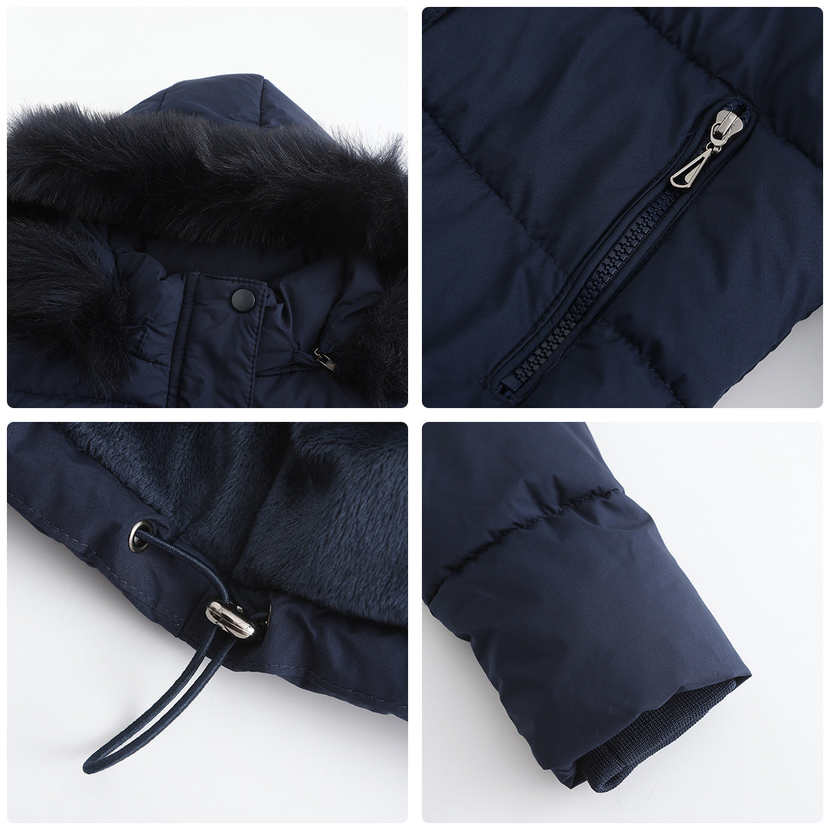 Walentina - Winterjacke Mit Abnehmbarer Kapuze
