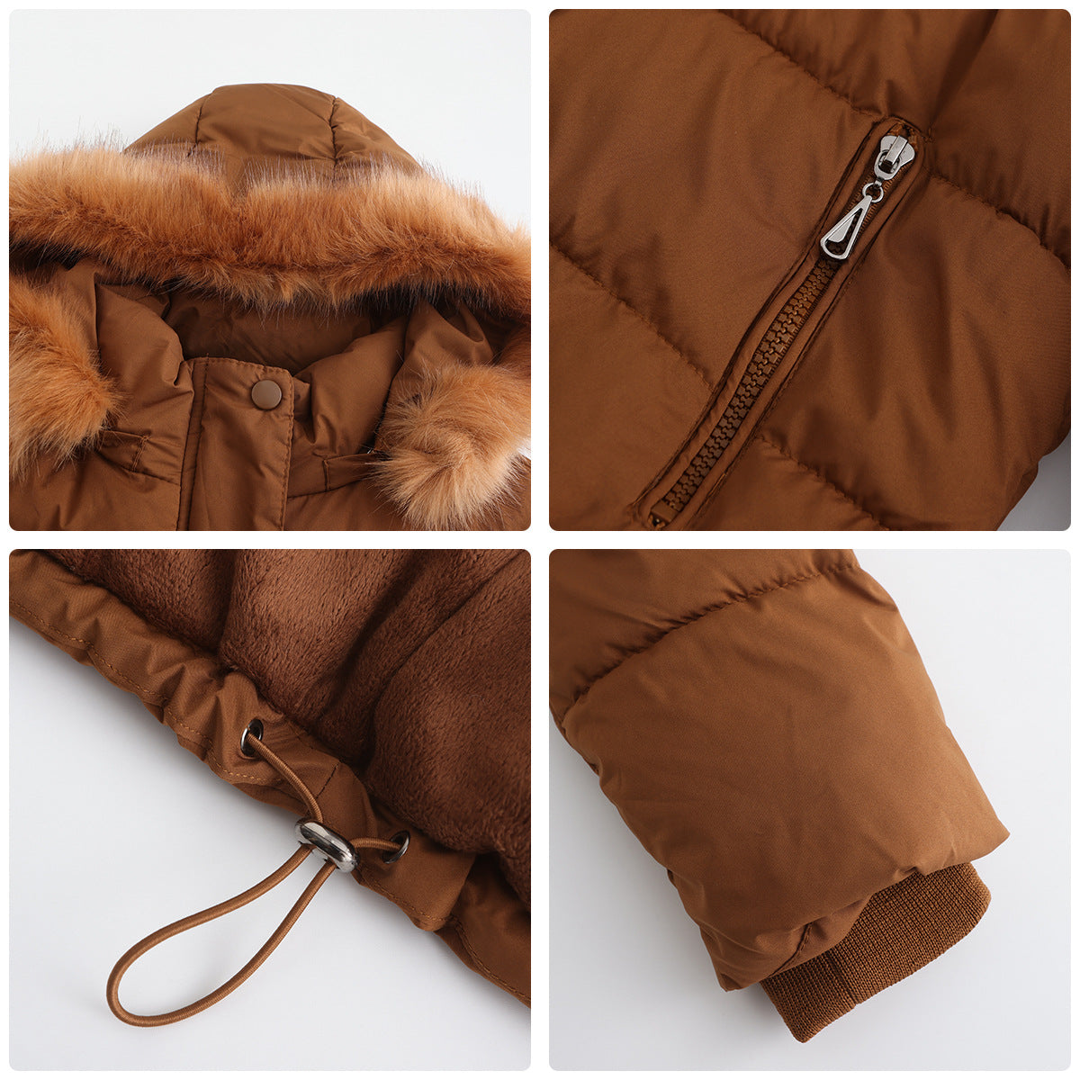 Walentina - Winterjacke Mit Abnehmbarer Kapuze
