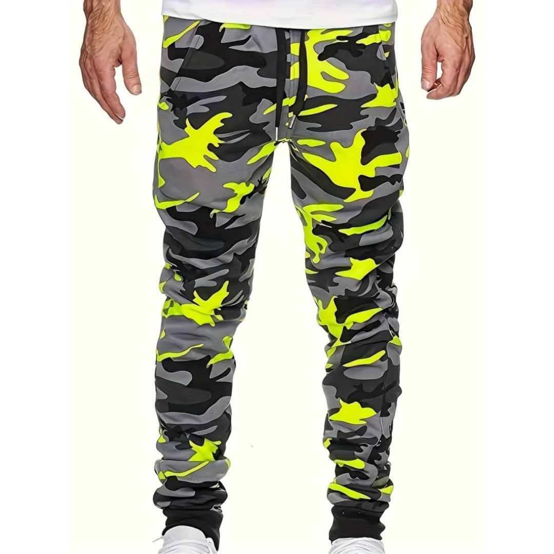 Marcio | Herren Taschen Jogging Hose | Camouflage