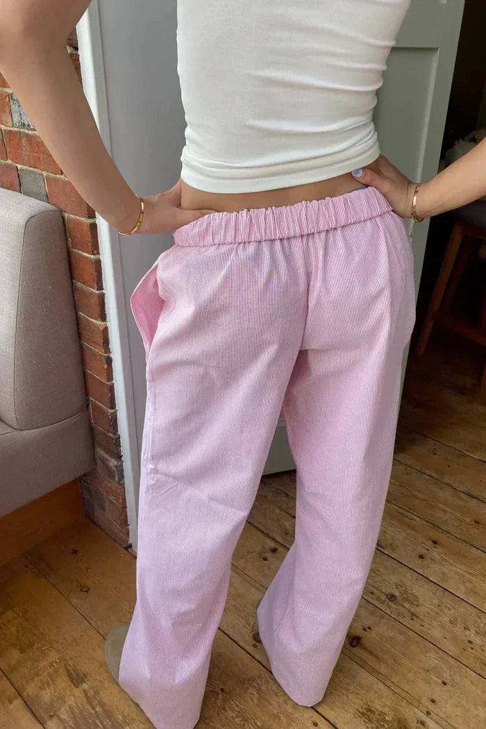 Weit geschnittene Lounge-Hosen für Damen