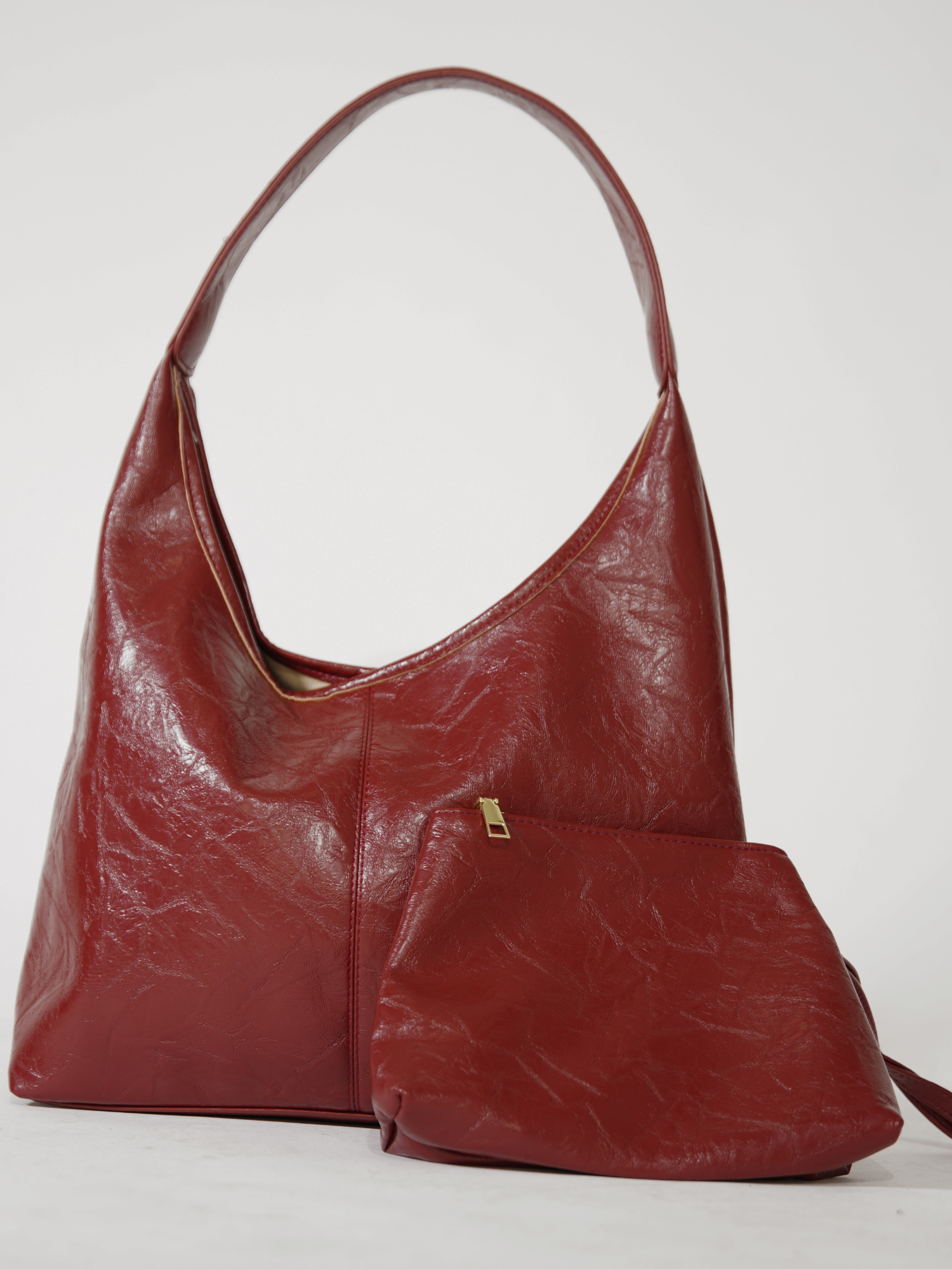 Scarlett Distressed Leather Tote