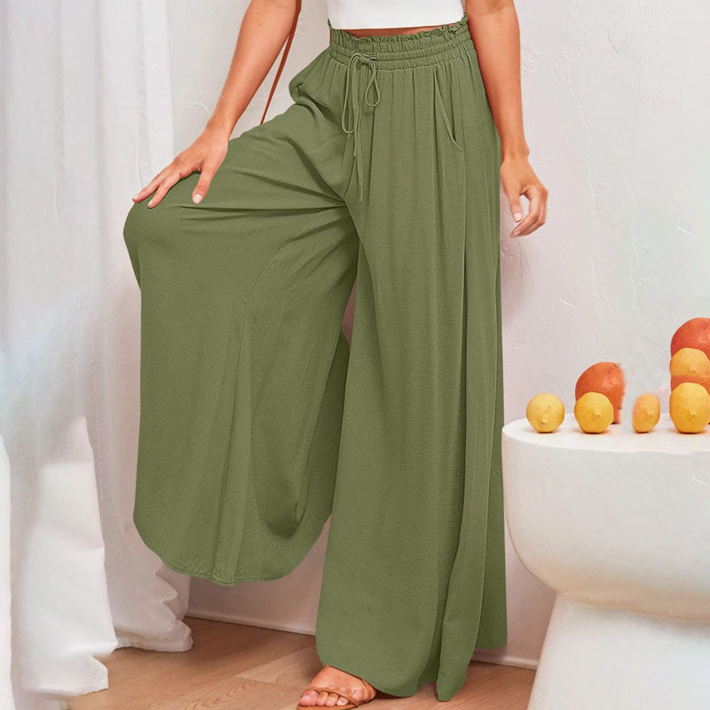 La Bali Sommerhose | Relaxed luftige sommerhosen damen mit Weite Beinhosen