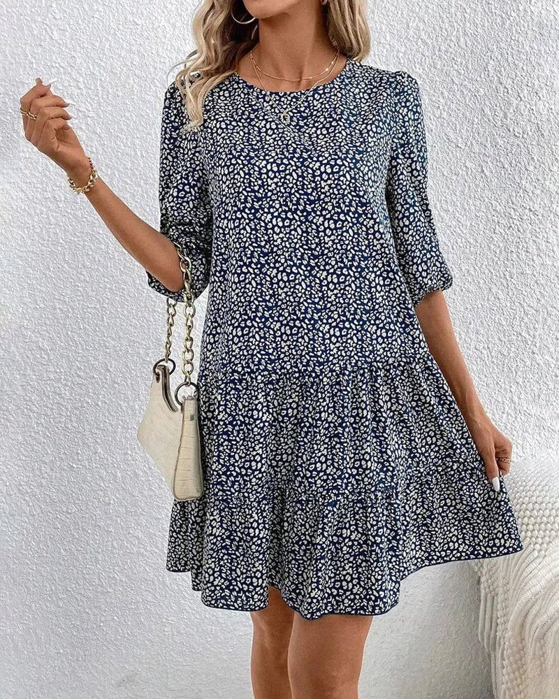 Alma - Casual Kleid - Saisonale Eleganz