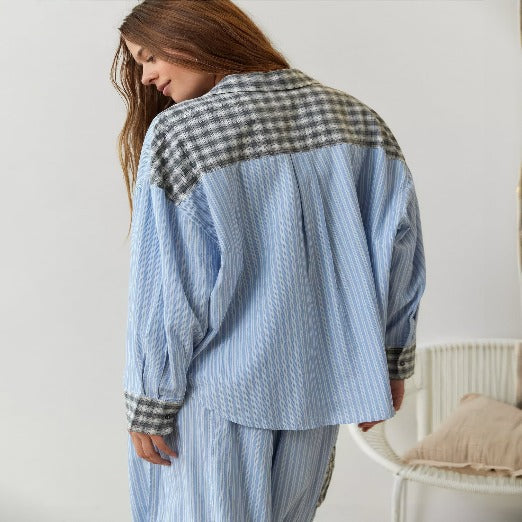 Olinia | Kuscheliges & lockeres Pyjama-Set für erholsame Nächte