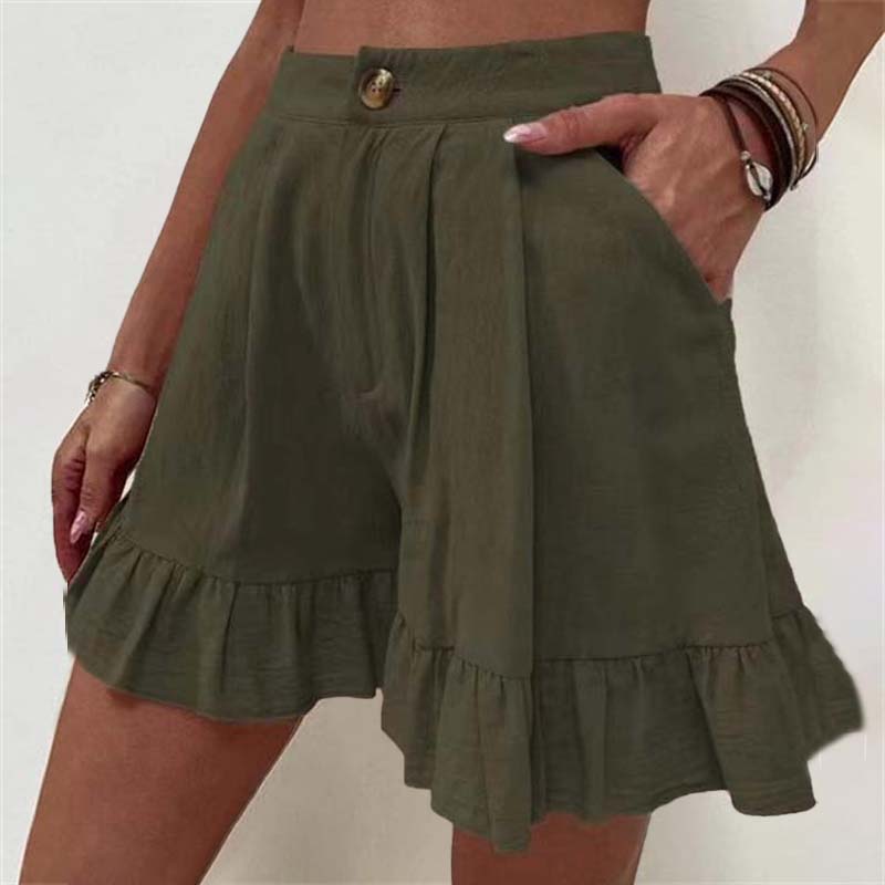 Kylie bermudas damen | Elegante lässige einfarbige Shorts