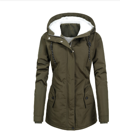 Learin | Damen Winter Parka Jacke | Warme