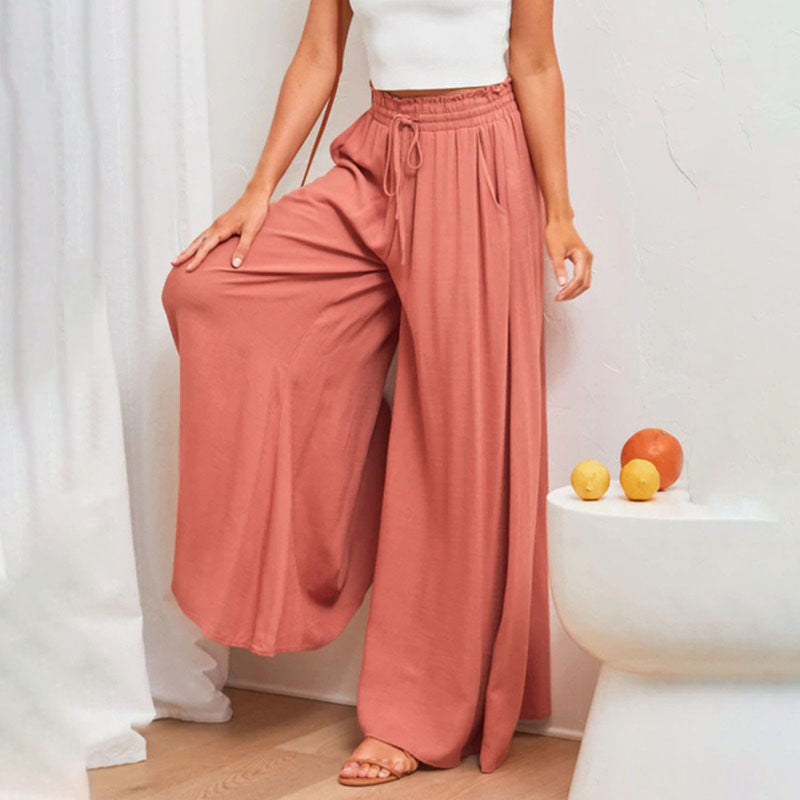 La Bali Sommerhose | Relaxed luftige sommerhosen damen mit Weite Beinhosen