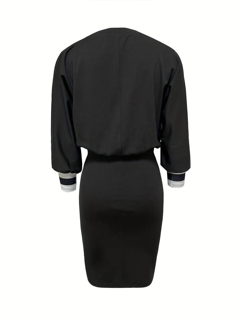 Monikar | Elegantes Kleid für Damen | Schwarz