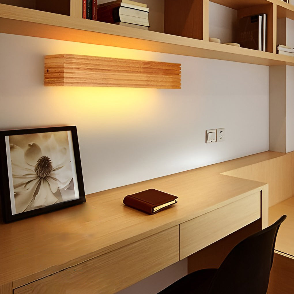 WoodGlow | Wasserdichte LED Nordic Wandleuchte