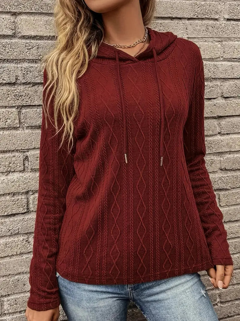 Veronica - Kapuzenpullover mit Kordelzug