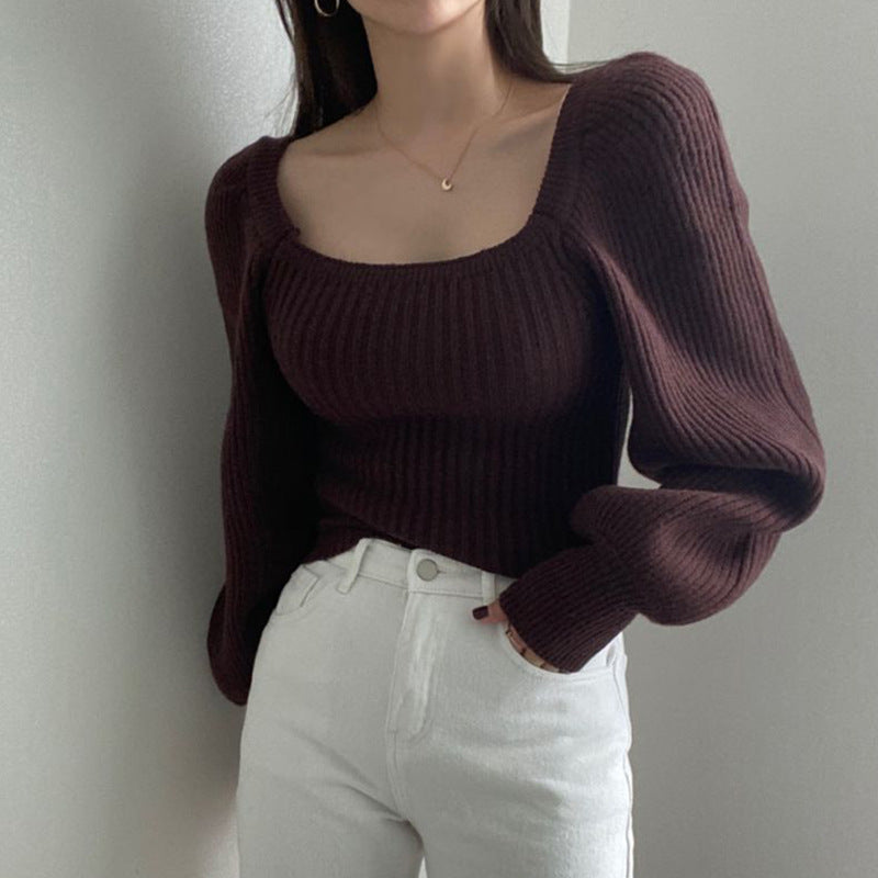 NEENA™ | PULLOVER MIT PUFFÄRMELN