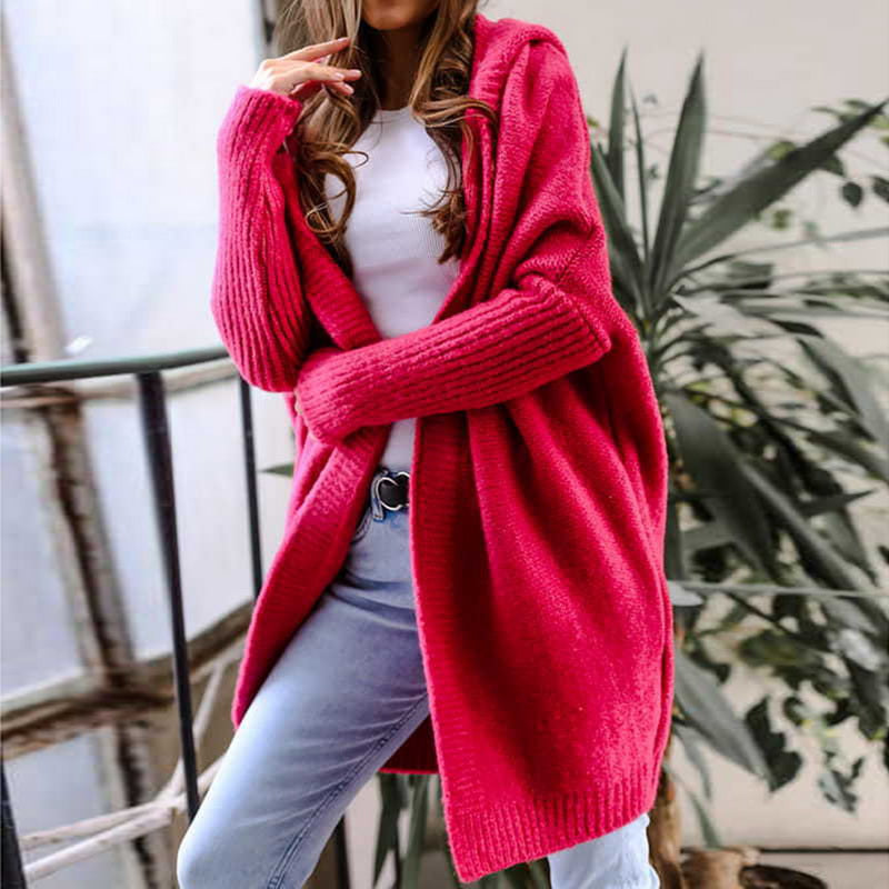 Zalana comfy cardigan | Bequeme warme Strickjacke in Übergröße für den Herbst