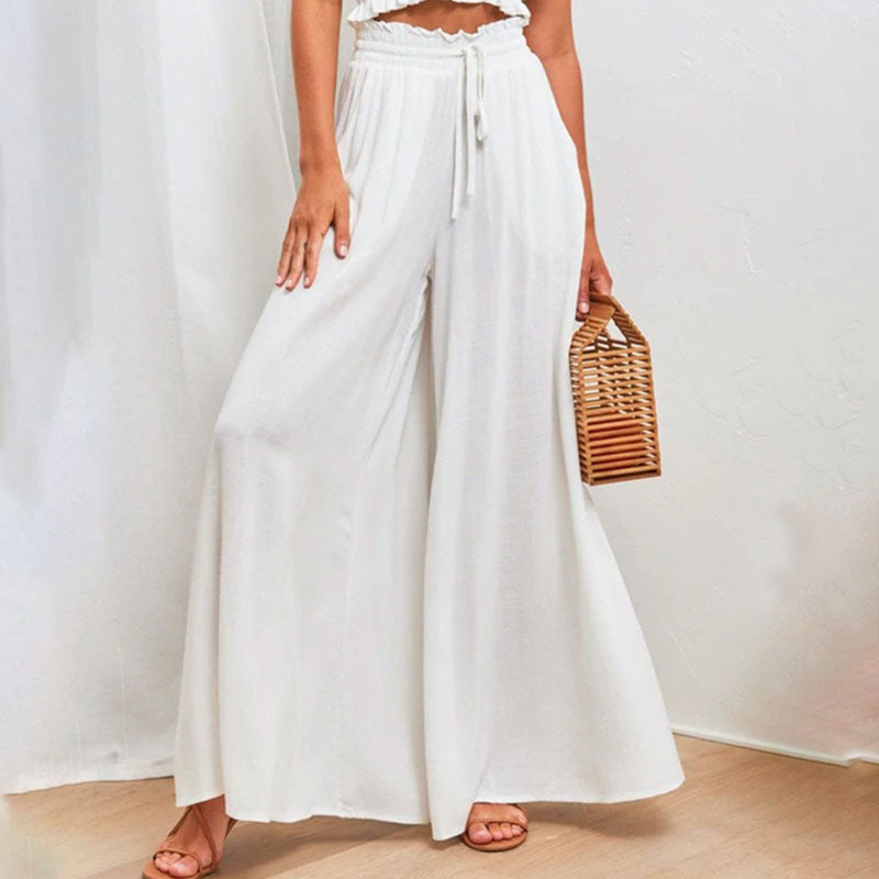 La Bali Sommerhose | Relaxed luftige sommerhosen damen mit Weite Beinhosen