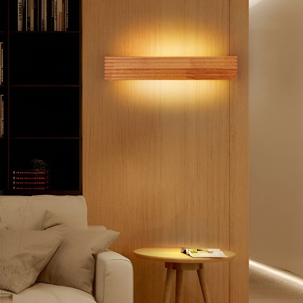 WoodGlow | Wasserdichte LED Nordic Wandleuchte