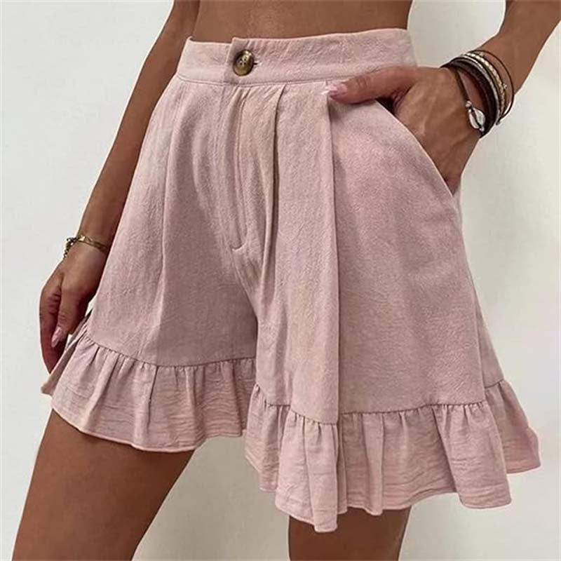 Kylie bermudas damen | Elegante lässige einfarbige Shorts