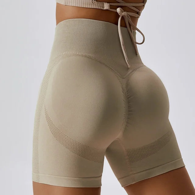 Roberta - Figurformende Seamless High Waist Shorts