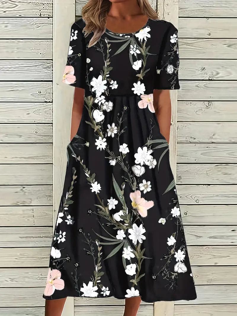 Viviana | Kleid mit Blumenmuster für Damen