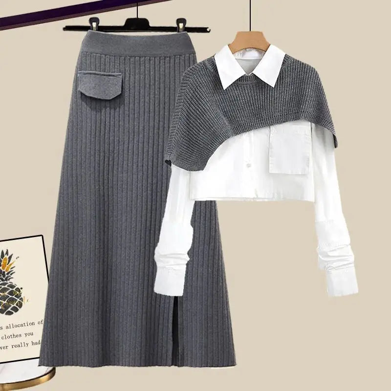 Olivia - Stilvolles Strickset