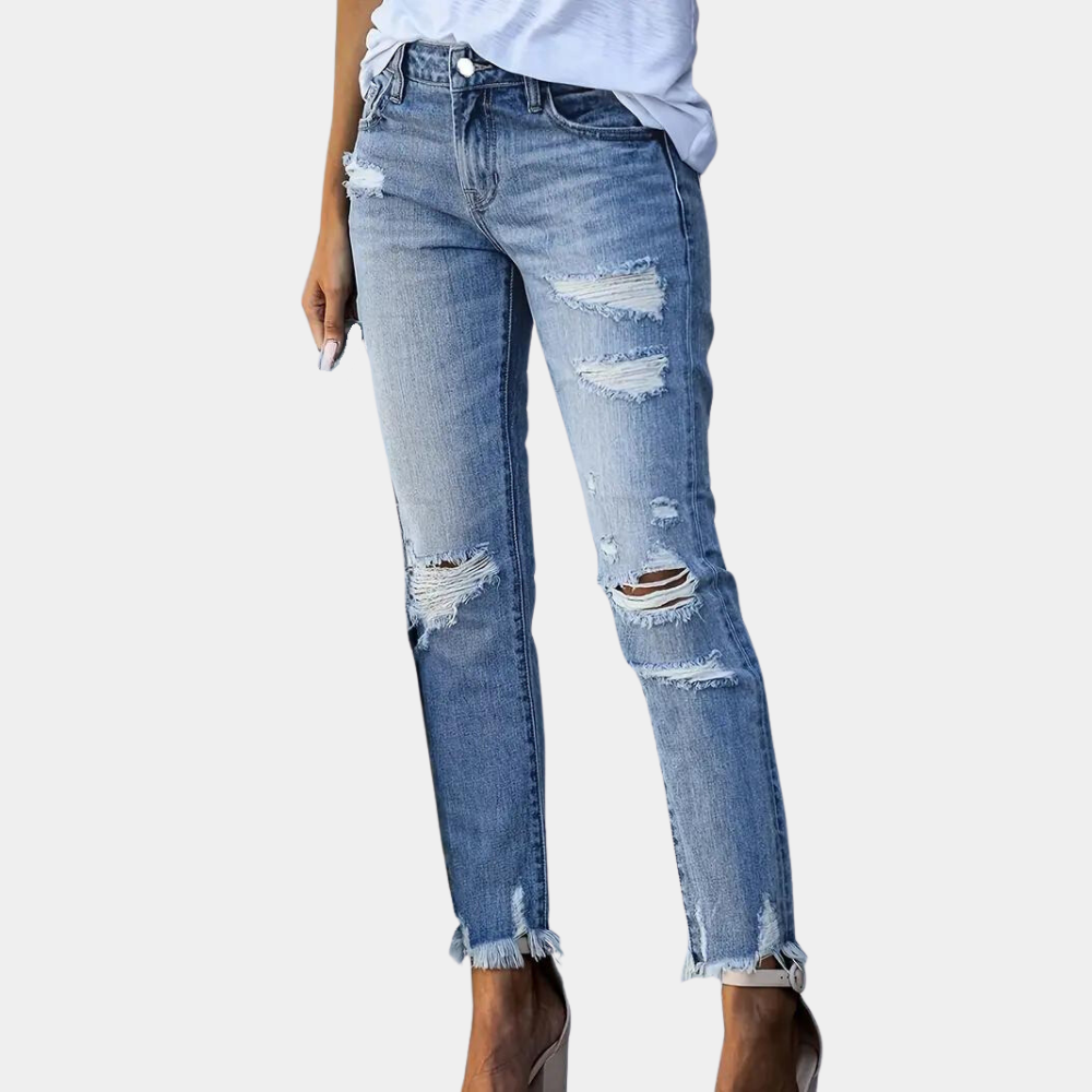 Rowena - Ripped Jeans für Damen im Trend-Look